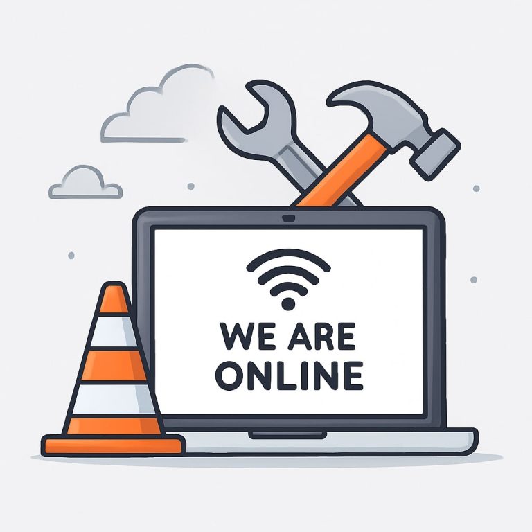 Wir sind wieder online – Danke für eure Geduld ❤️